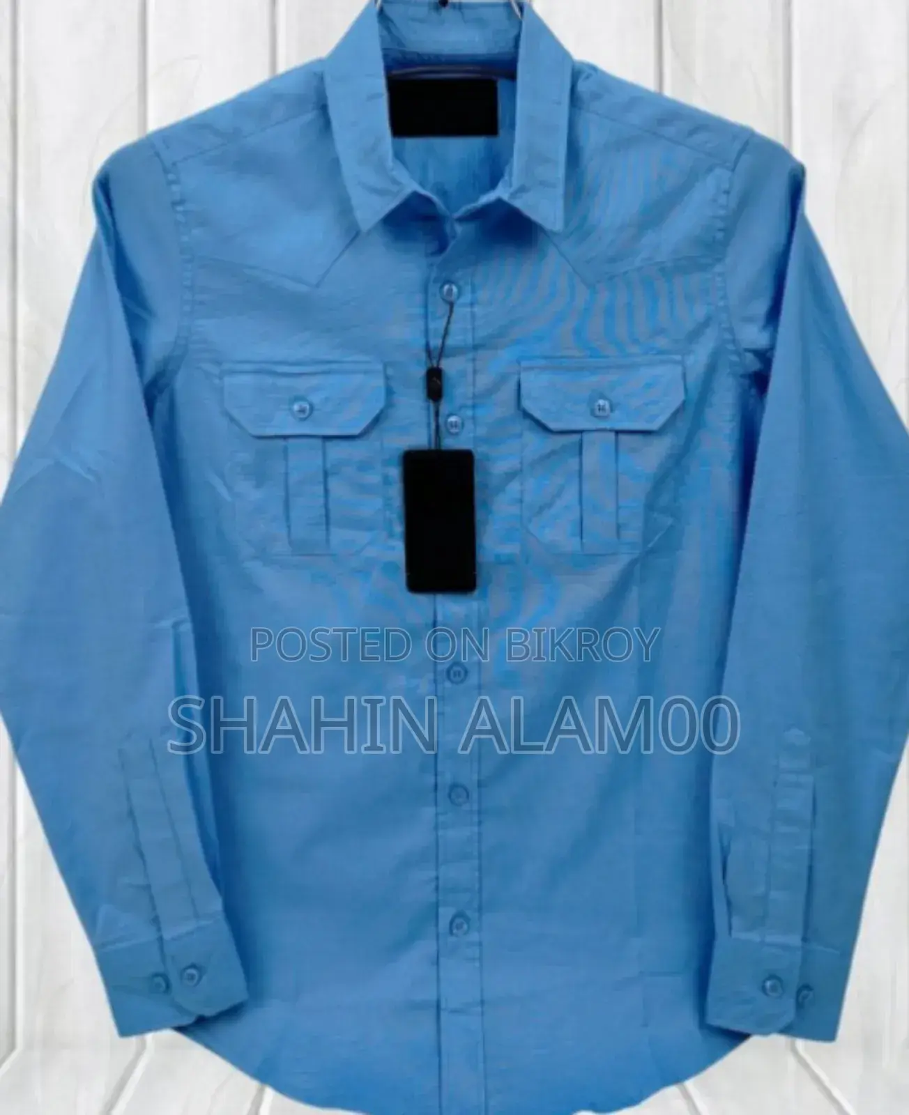 Premium Lap Seam Double Pocket Shirt