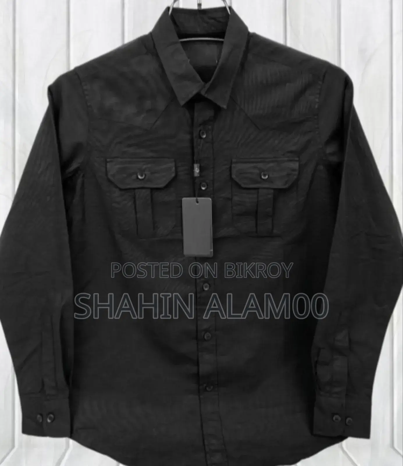 Premium Lap Seam Double Pocket Shirt