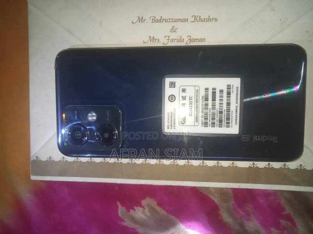 Xiaomi Redmi Note 12 5G 128 GB Black