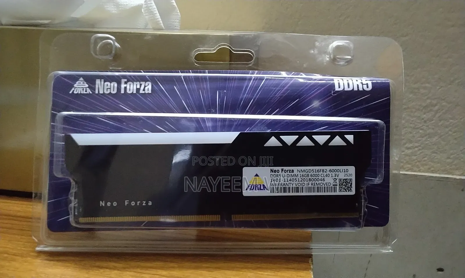 Neo Forza 16 Gp 6000mhz Ram (Used New)