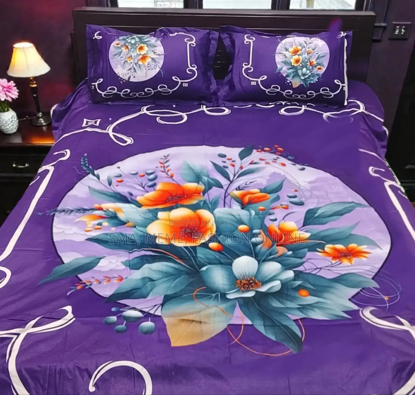Panel Cotton Bed-Sheet