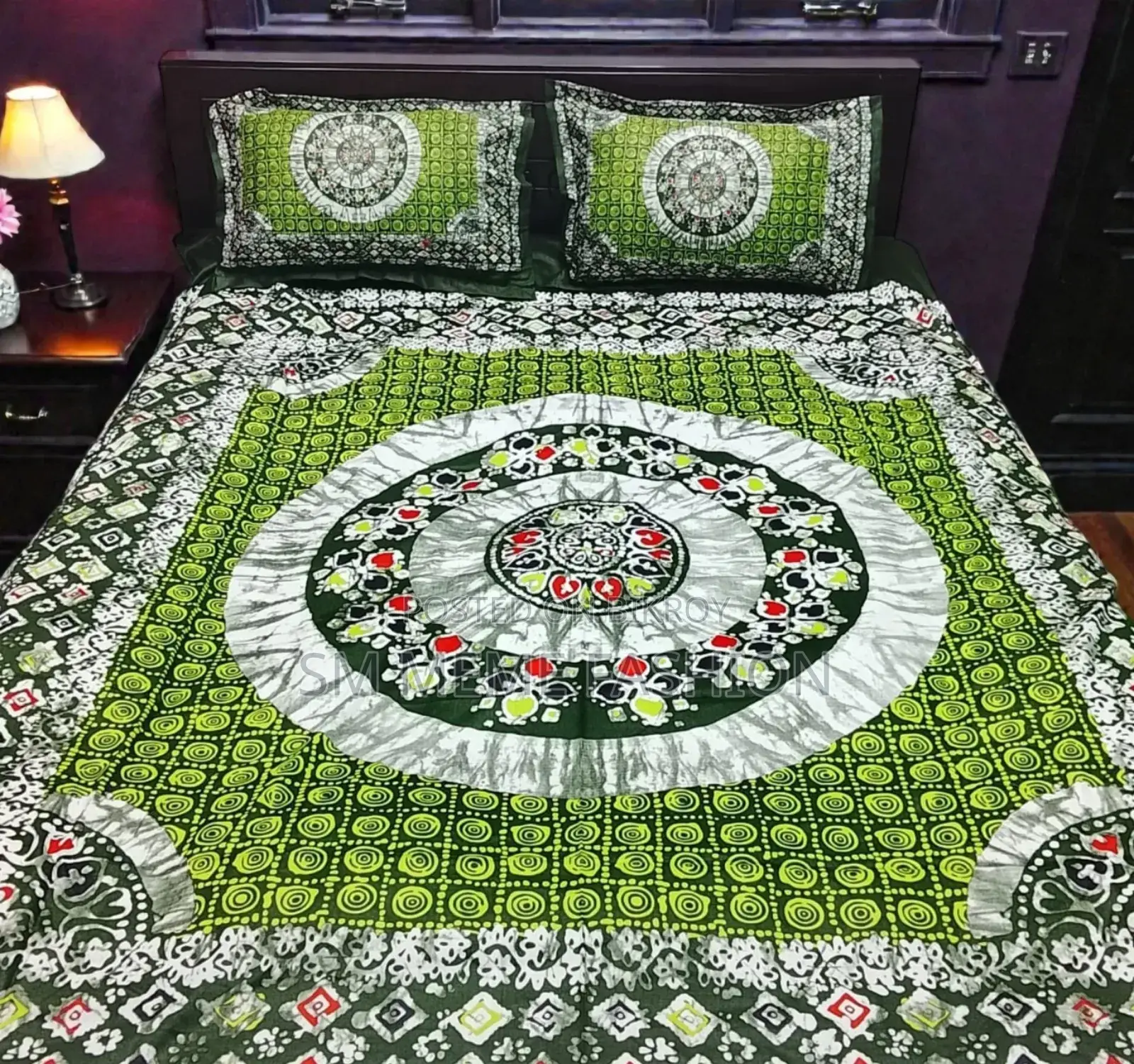 Panel Cotton Bed-Sheet