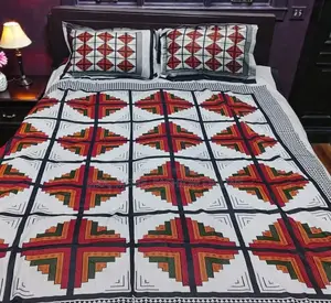 Panel Cotton Bed-Sheet