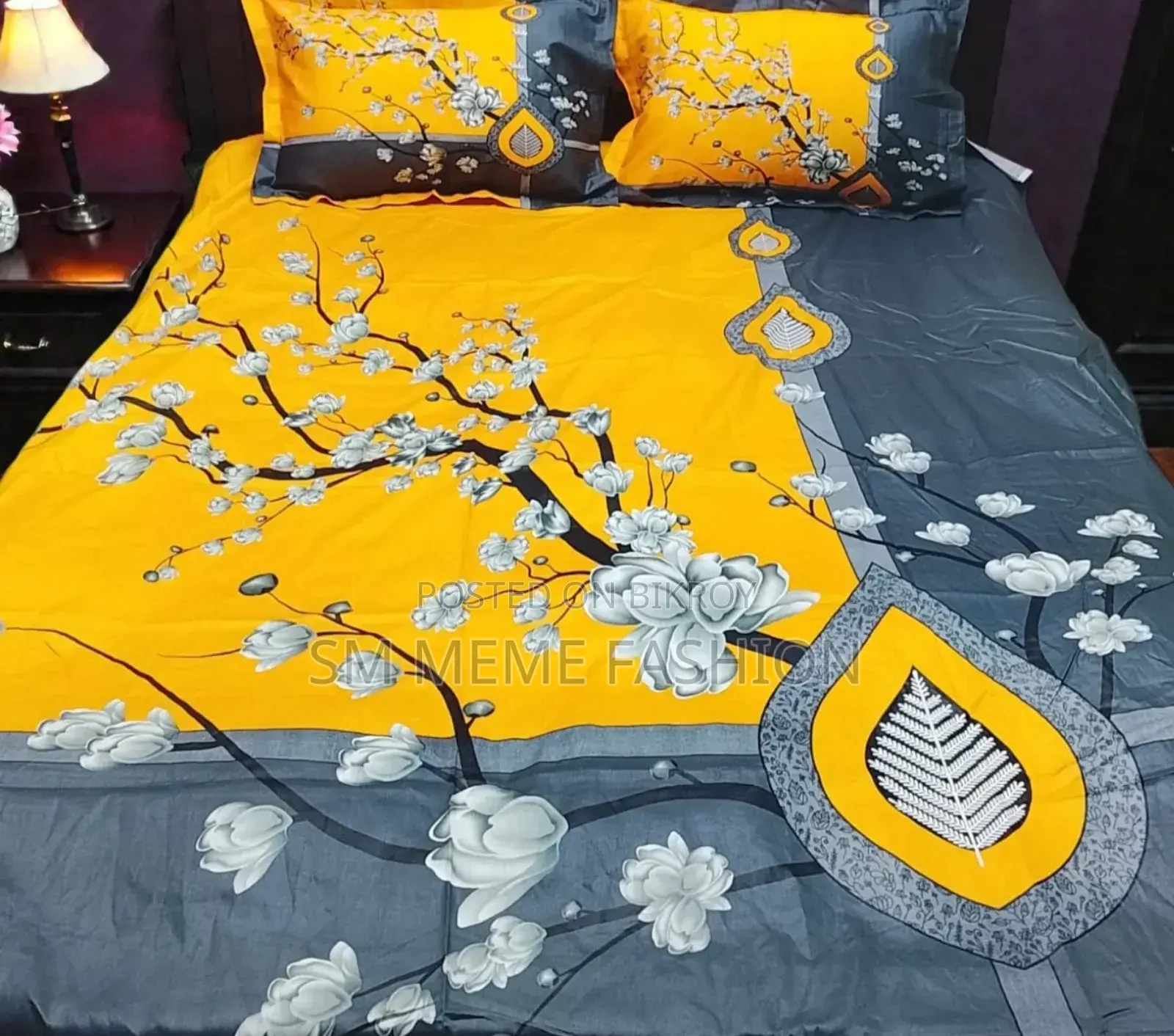 Panel Cotton Bed-Sheet
