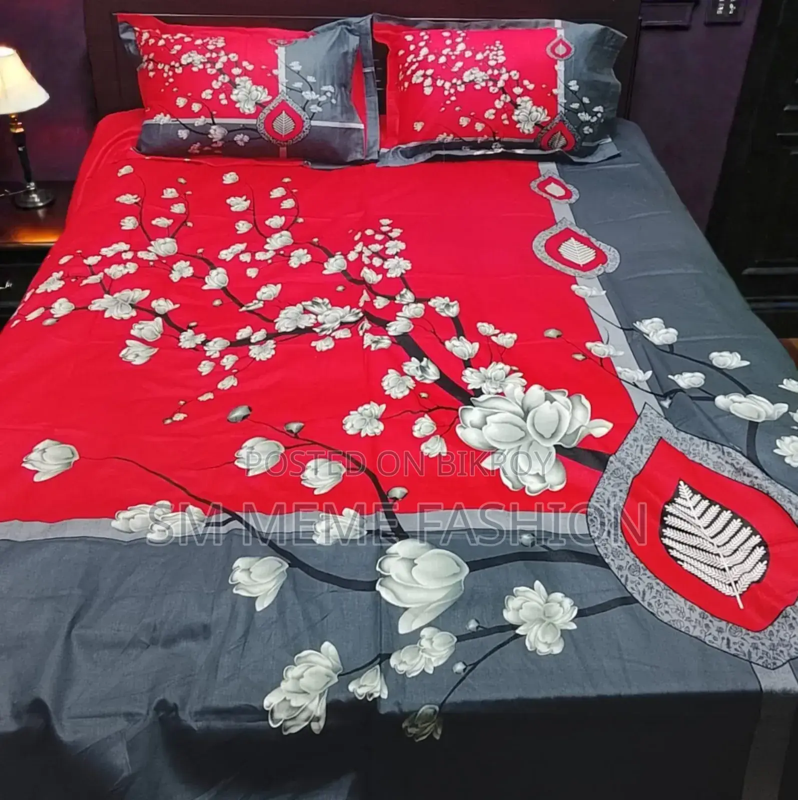 Panel Cotton Bed-Sheet