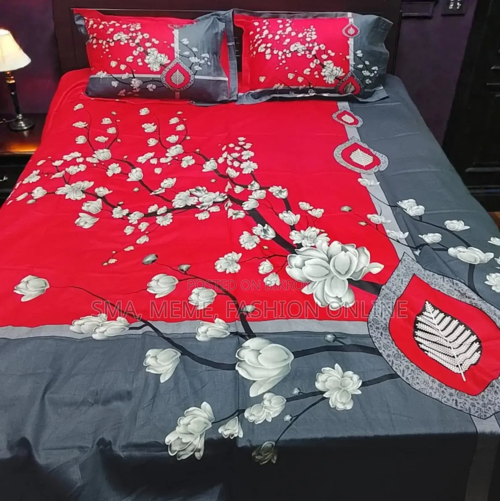 Panel Cotton Bed-Sheet