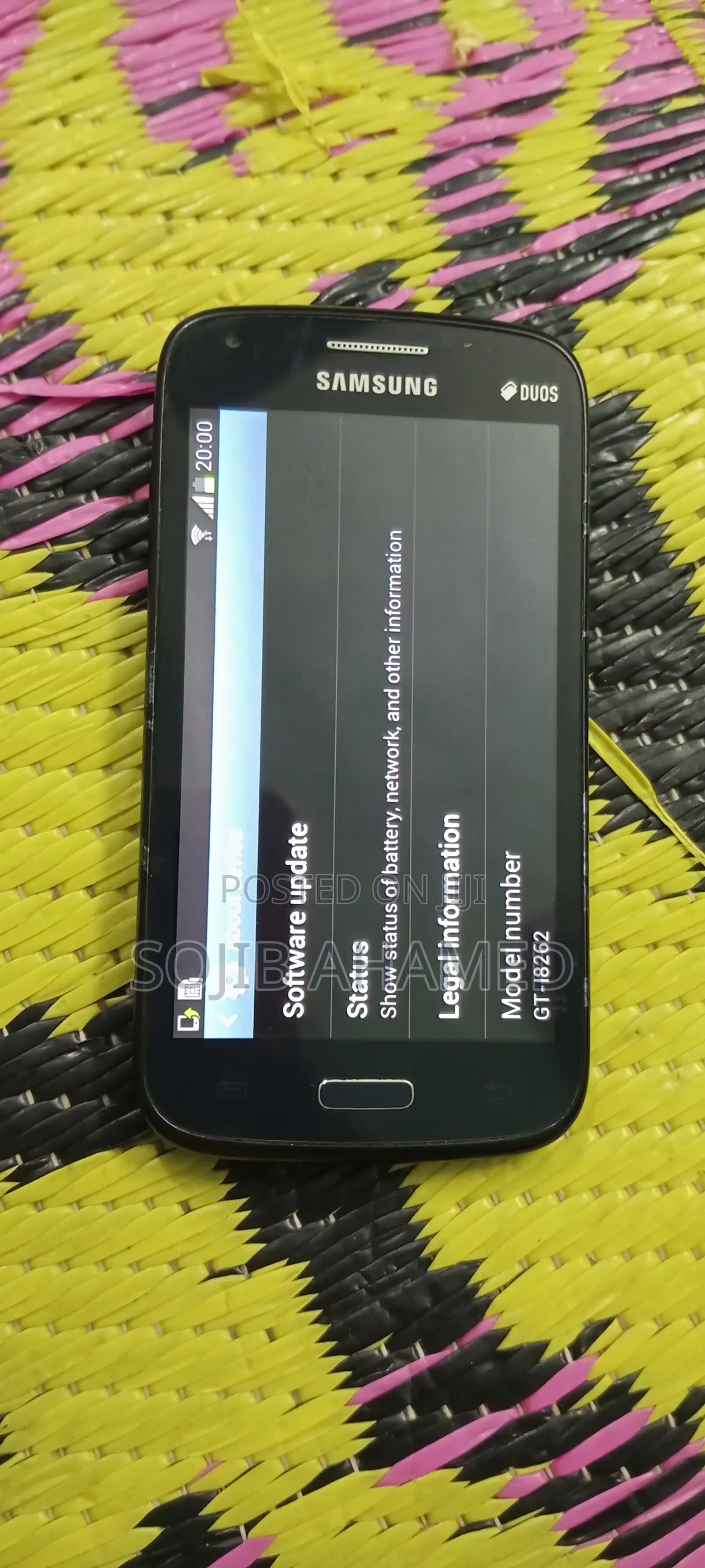 Samsung GT-E1080 Black