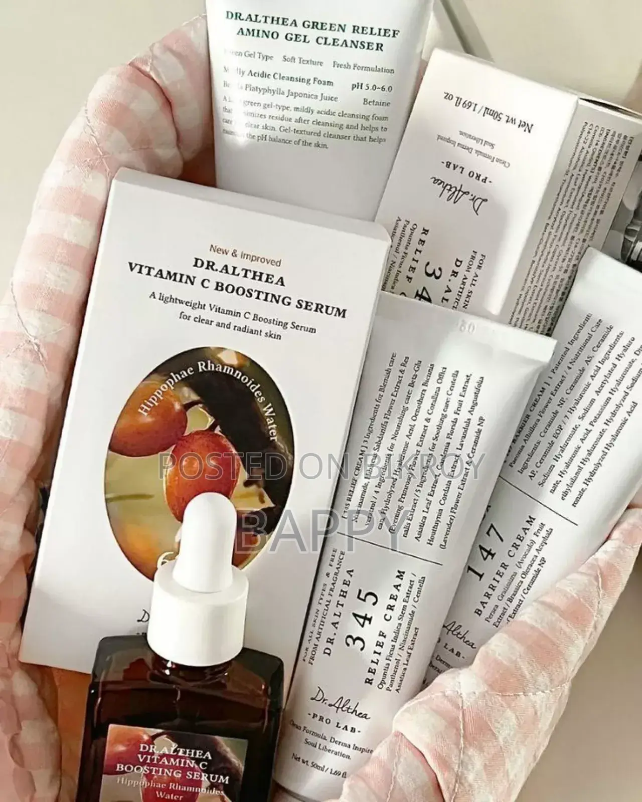 Dr. Althea Vitamin C Boosting Serum & Dr. Althea 345 Relief Cream
