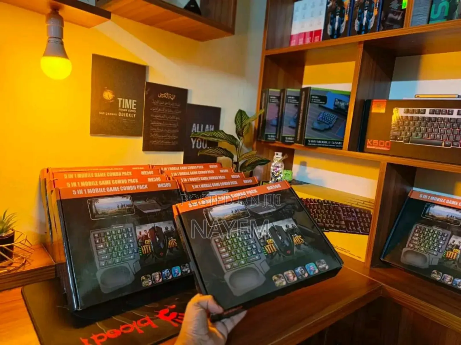 5 in 1 Mobile Gaming Combo Pack | Pubg Free Fire Cod Supported