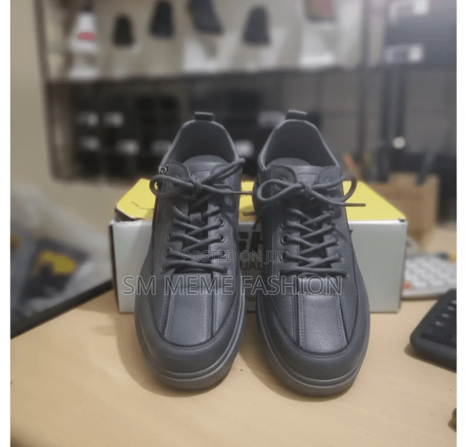 Premium Stylish Casual Leather Sneakers