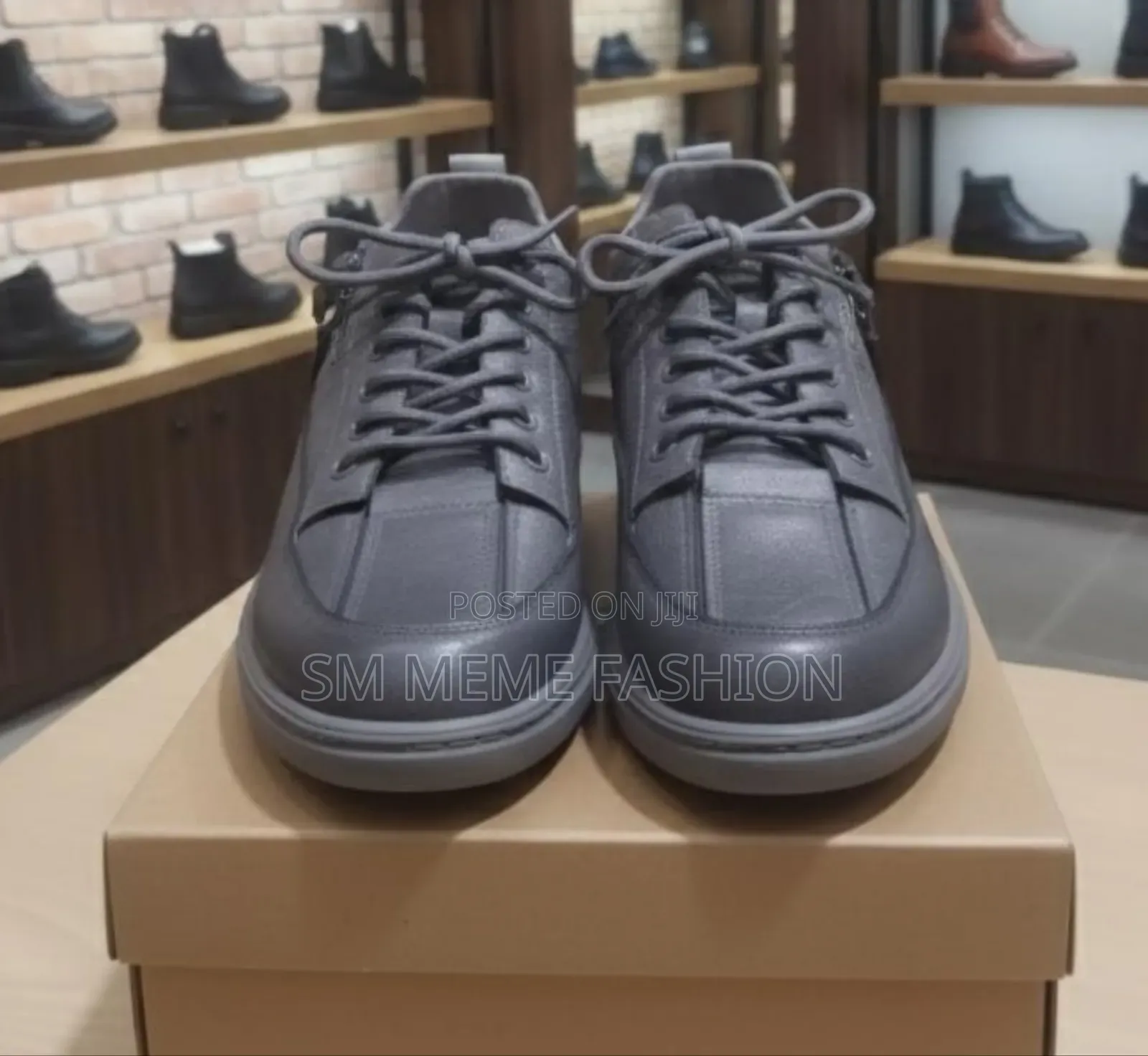 Premium Stylish Casual Leather Sneakers