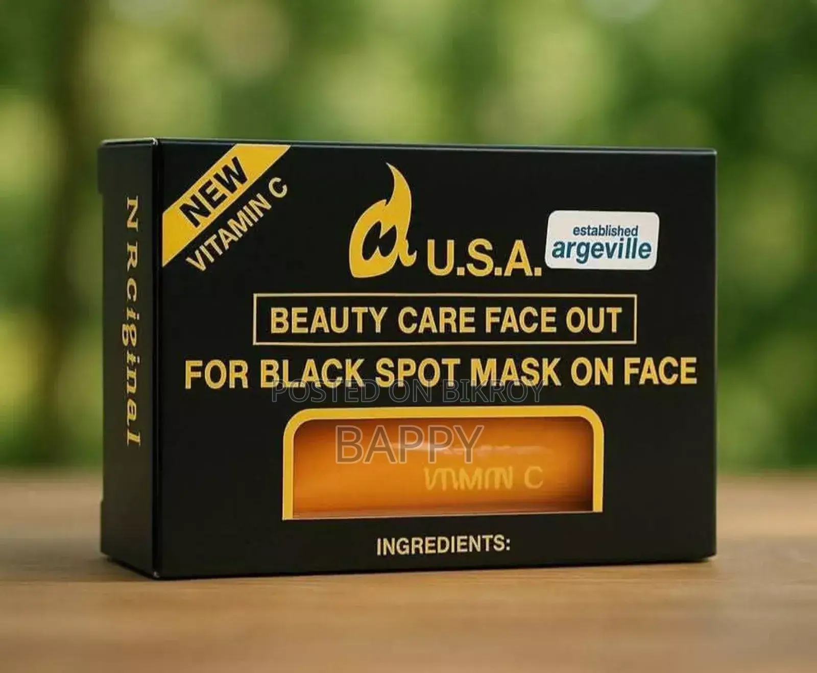 Argeville USA Bear Black Soap