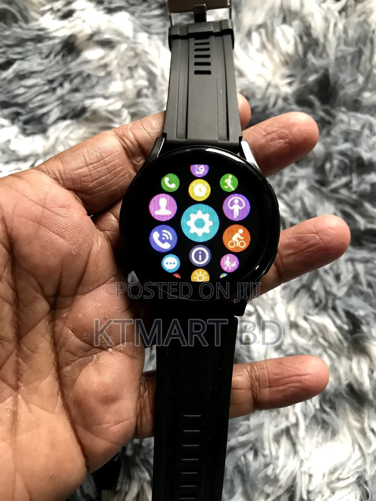Gt Round Dial Bluetooth Calling Smart Watch