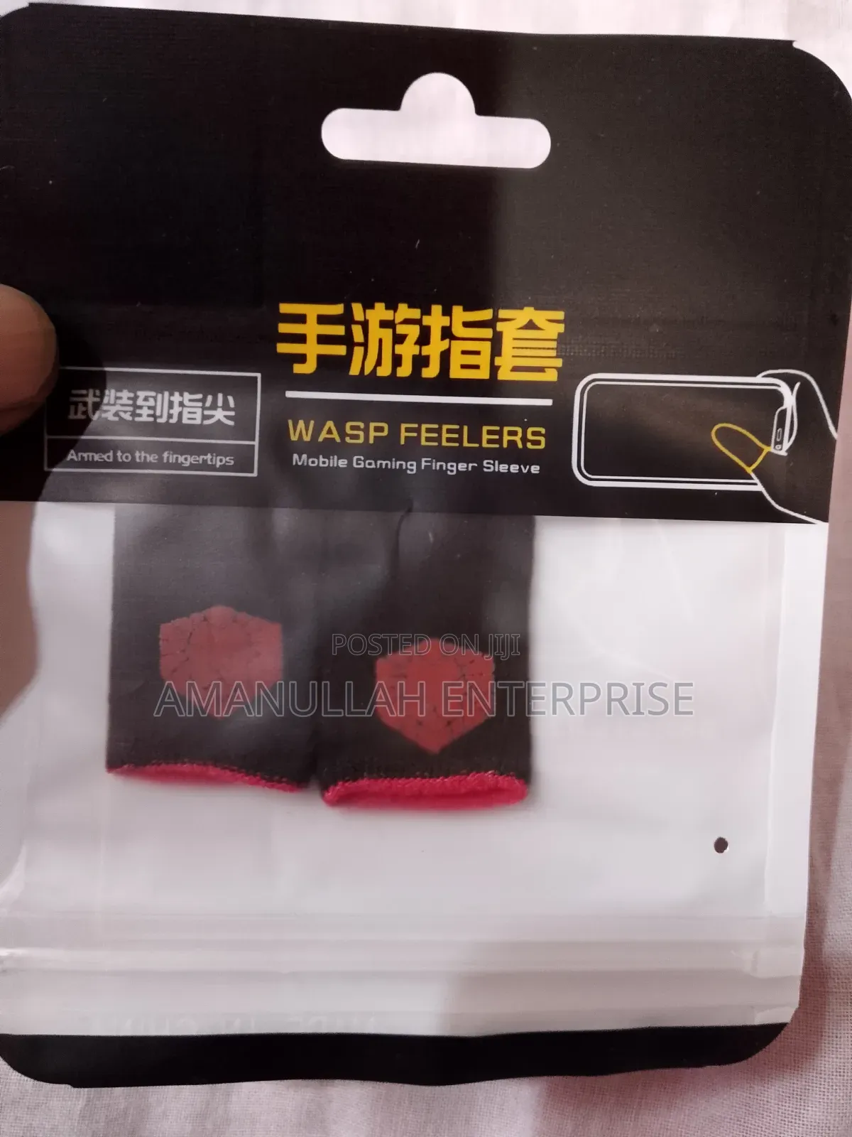 Finger Sleevs for Mobile Gaming.