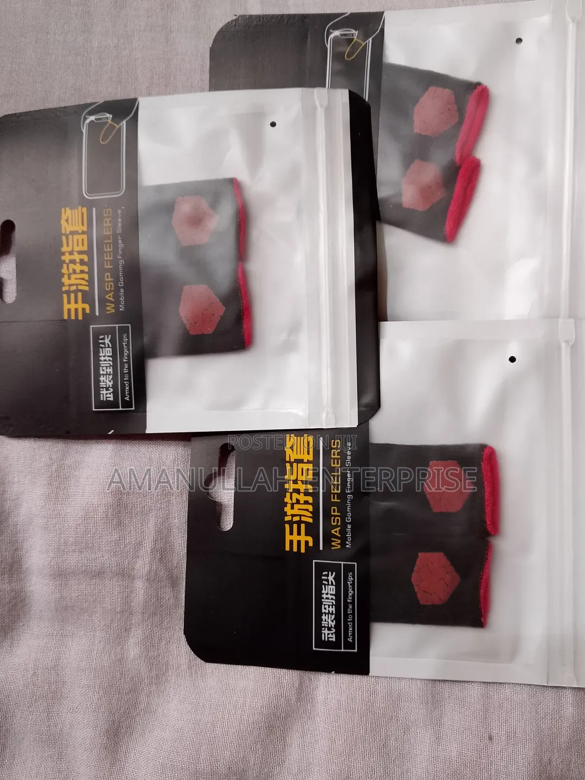Finger Sleevs for Mobile Gaming.