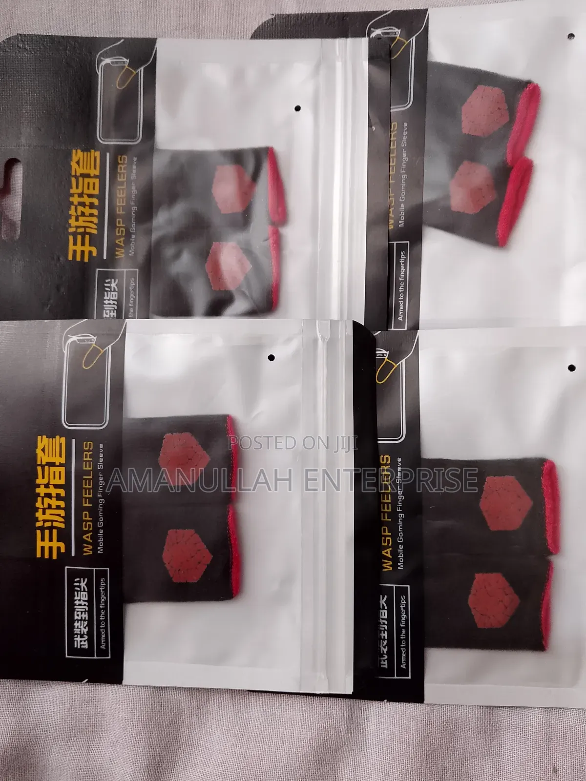 Finger Sleevs for Mobile Gaming.