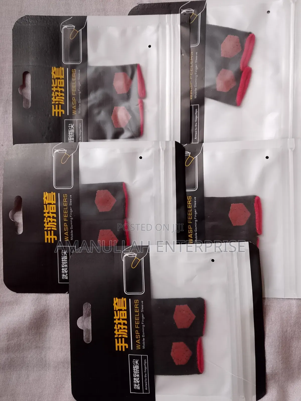 Finger Sleevs for Mobile Gaming.