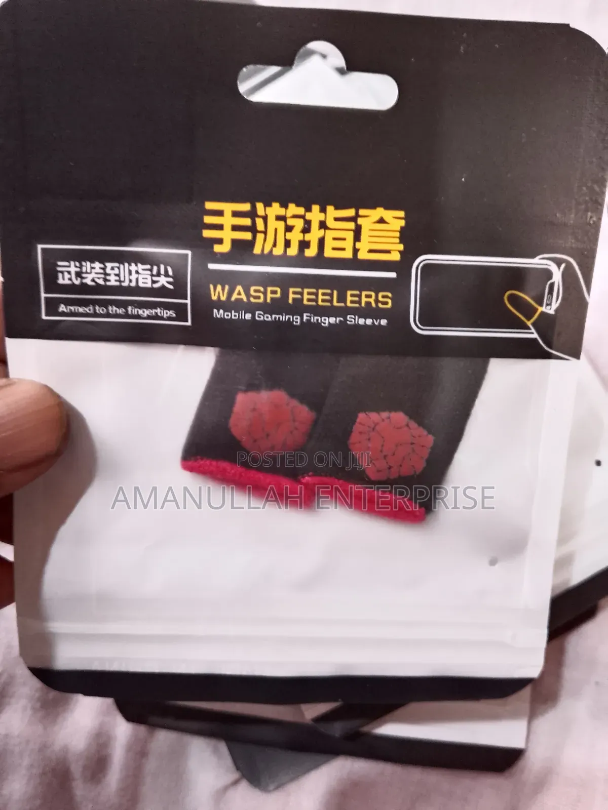 Finger Sleevs for Mobile Gaming.
