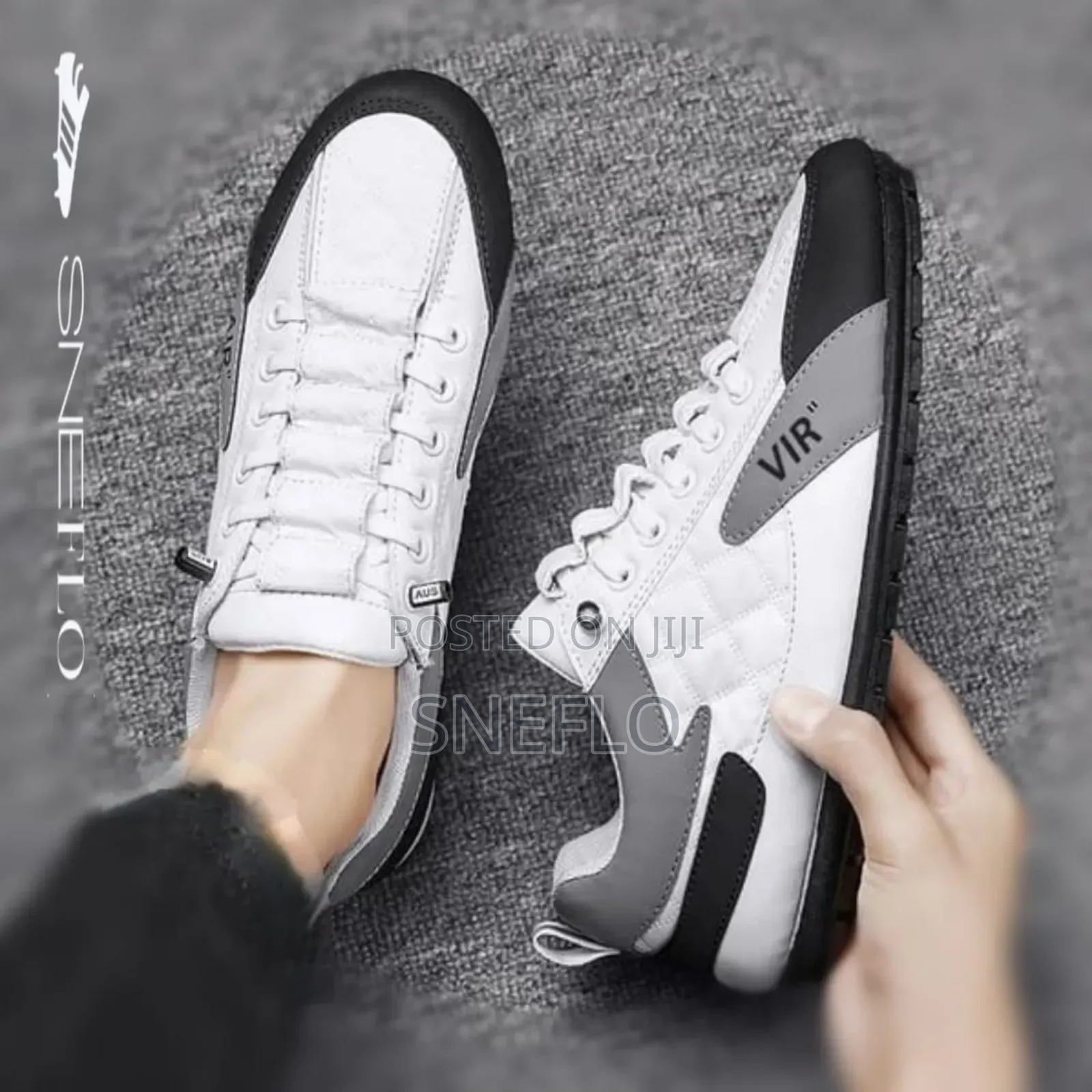 Cross-border Men's Korean Style Beanie Shoes Casual Sports Slip-on
