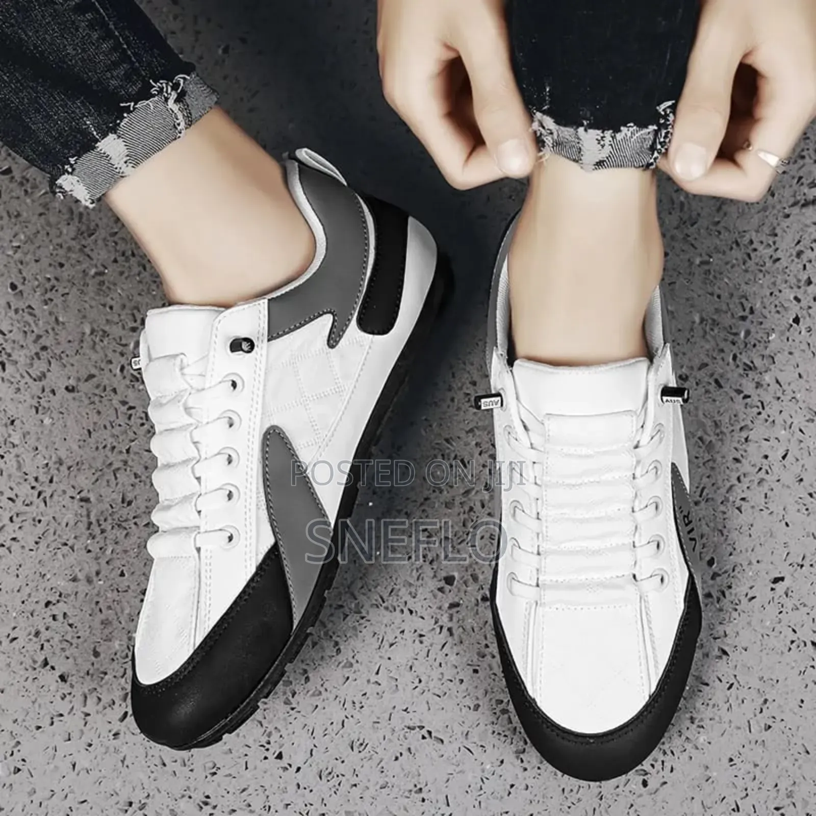 Cross-border Men's Korean Style Beanie Shoes Casual Sports Slip-on