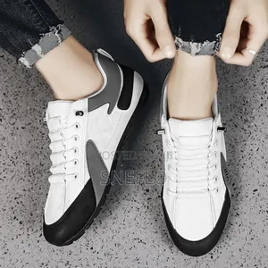 Cross-border Men's Korean Style Beanie Shoes Casual Sports Slip-on