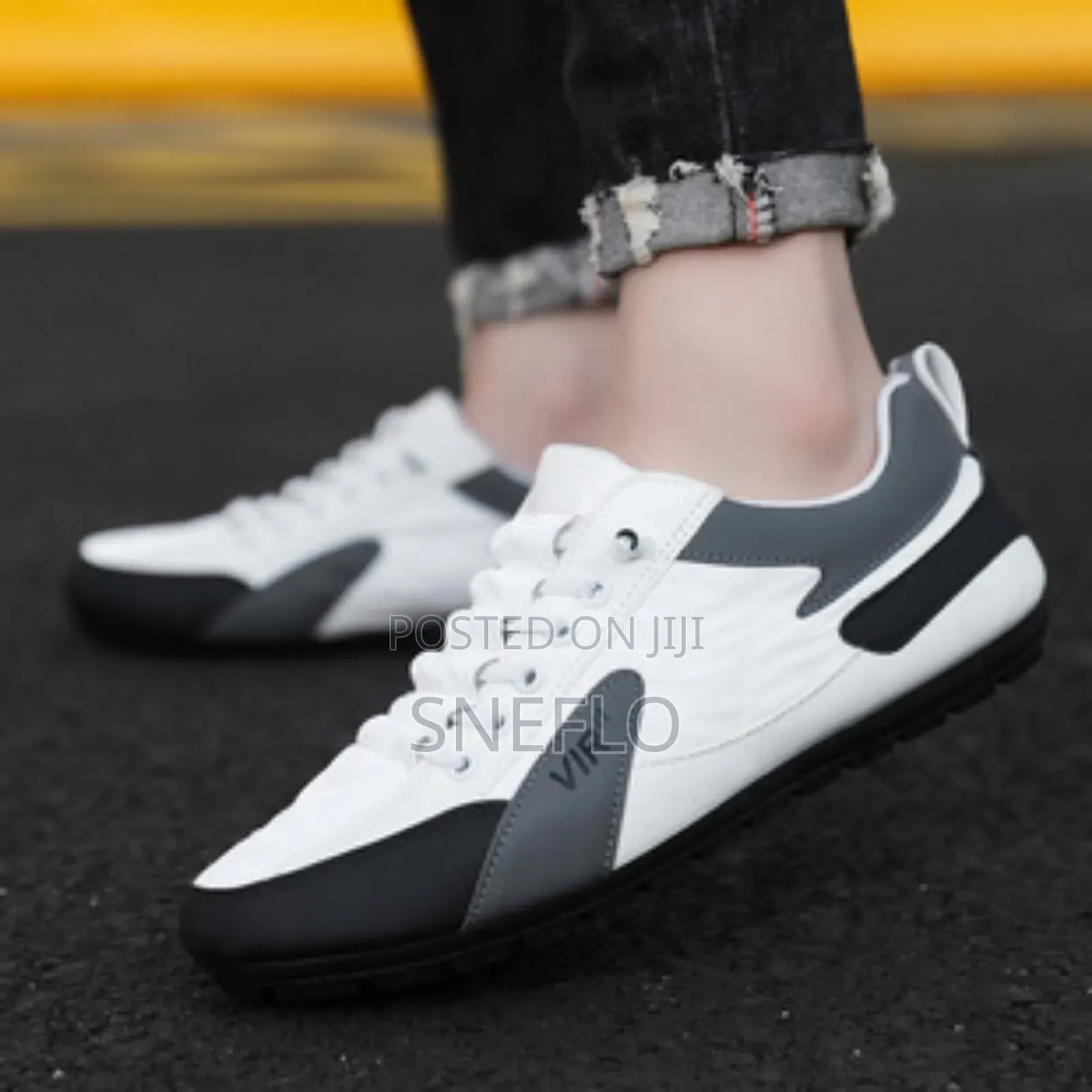 Cross-border Men's Korean Style Beanie Shoes Casual Sports Slip-on