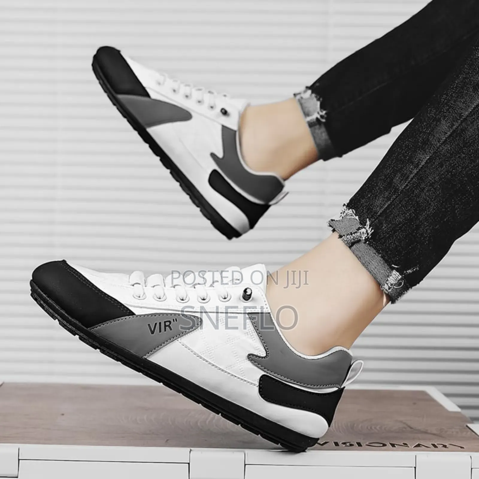 Cross-border Men's Korean Style Beanie Shoes Casual Sports Slip-on