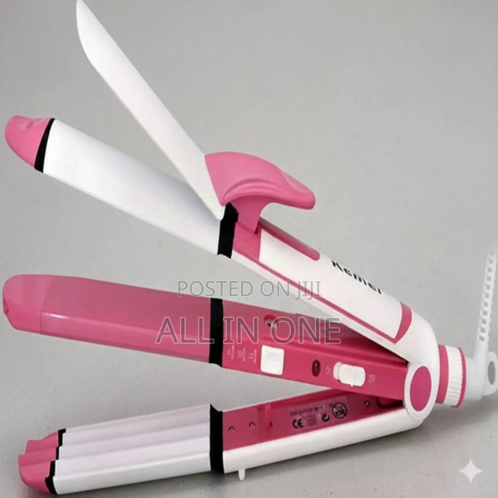 Kemei 3 In 1 Hair Curler Iron