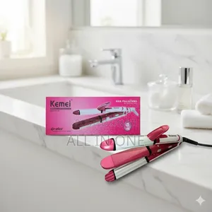 Kemei 3 In 1 Hair Curler Iron