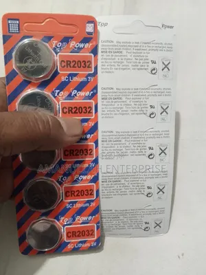 Coin or Tablets Battery 02 PCS Cr-2032