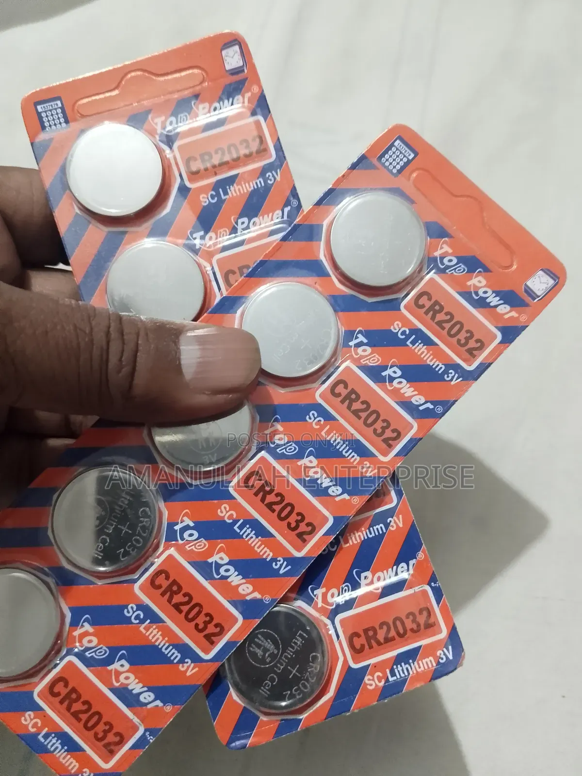 Coin or Tablets Battery 02 PCS Cr-2032
