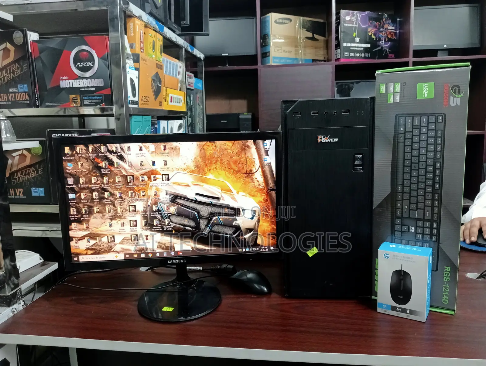 Asus I5 6th Gen With Samsung 19" S19f350 Monitor – Perfect Combo