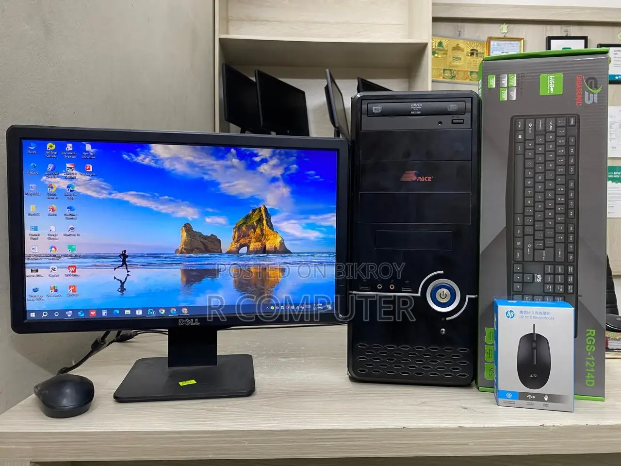Desktop Computer 4GB Intel Core I3 SSD 256GB