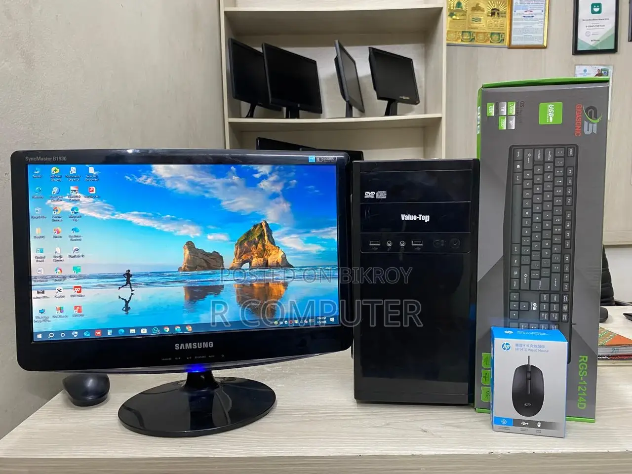 Desktop Computer 8GB Intel Core I3 SSD 256GB
