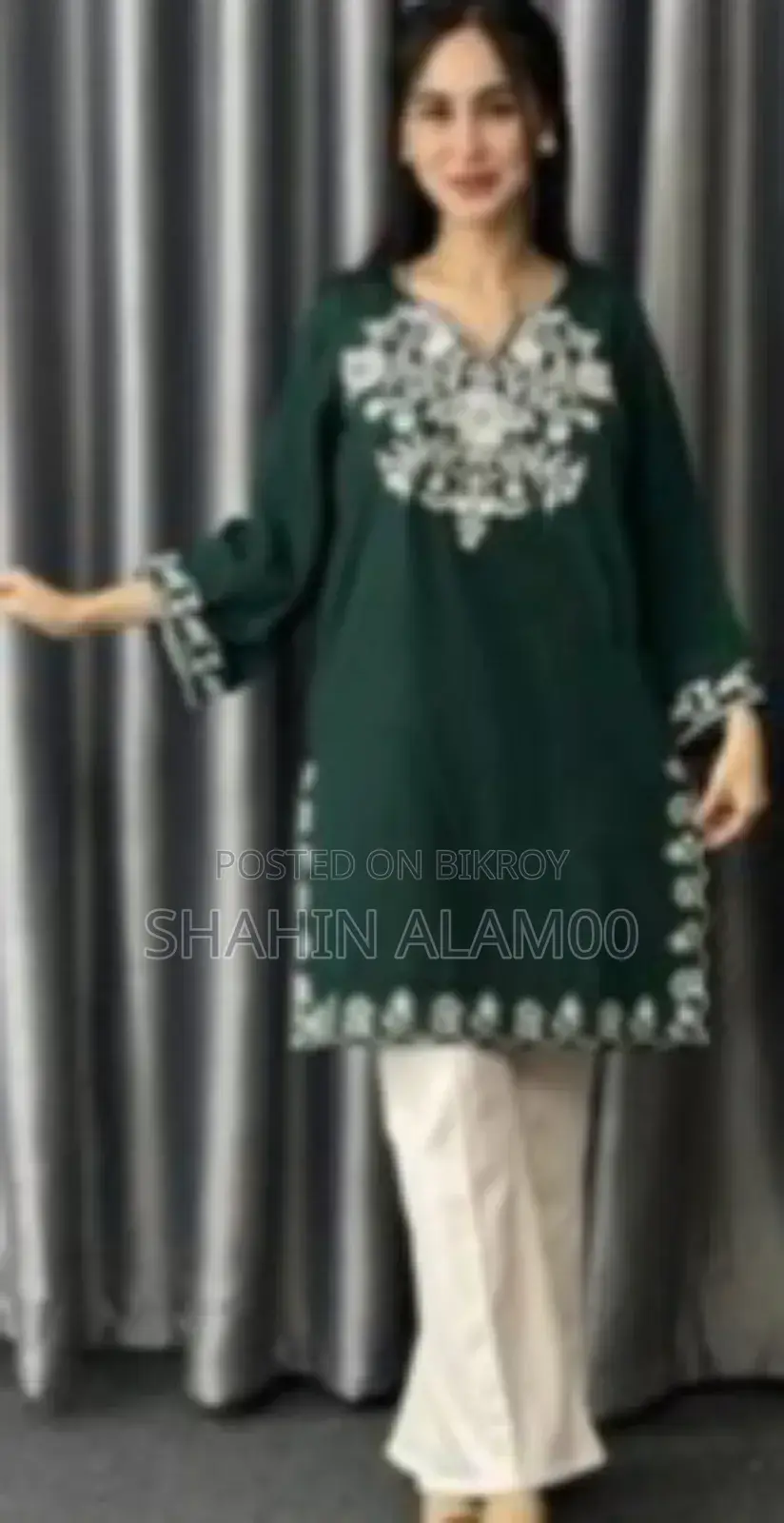 Embroidery Micro Butter One Piece (No Pant)
