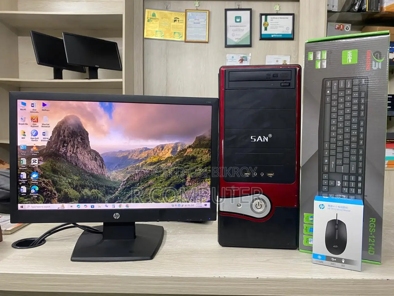 Desktop Computer 4GB Intel Core 2 Duo HDD 320GB