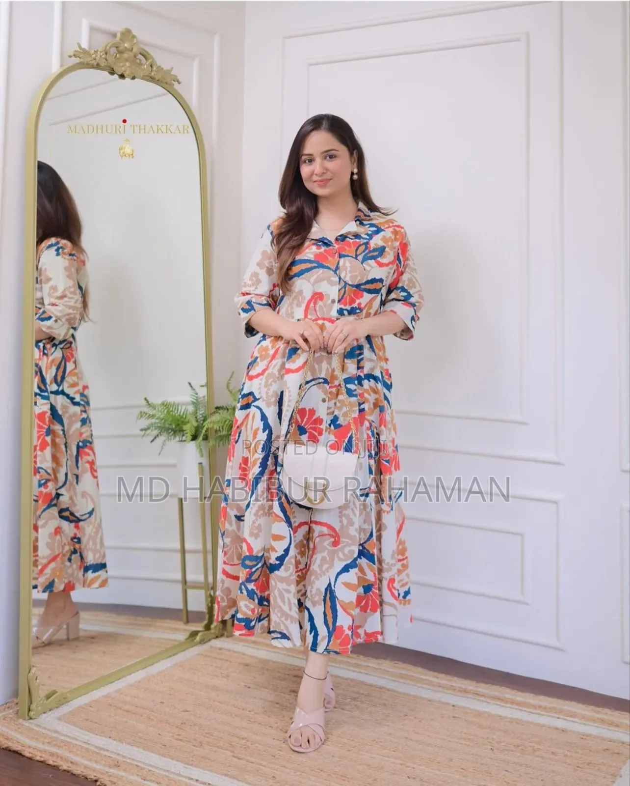 Exclusive Linen Embroidery 2-Piece