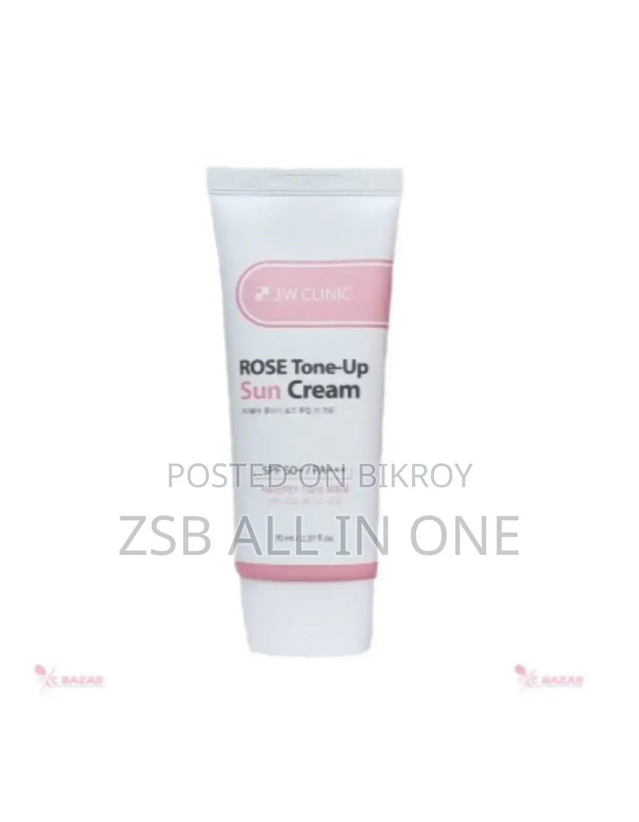 3w Clinic Rose Tone-Up Sun Cream