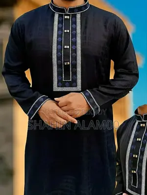 Soft Cotton Embroidery Panjabi