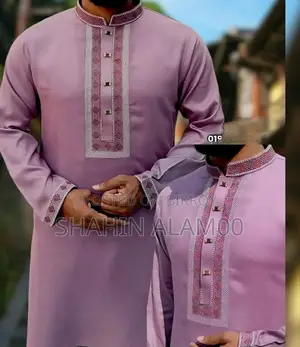 Soft Cotton Embroidery Panjabi