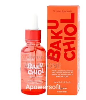 Esfolio Bakuchiol Wrinkles Ampoule, for Moist Clear Skin, 30ml