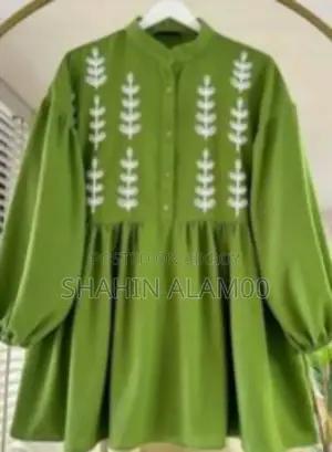 এলিগেন্ট এমব্রয়ডারি মাইক্রো বাটার ওয়ান পিস