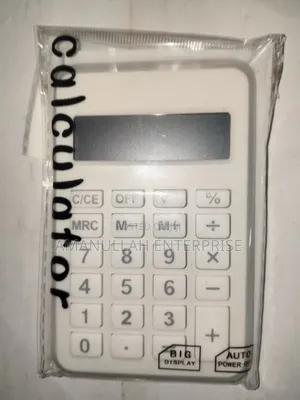 ক্যালকুলেটর মিনি স্টাইল সাইজ।