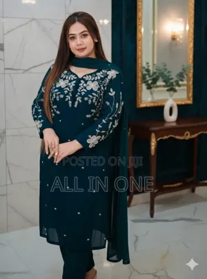 Premium Embroidery Three-Piece Set