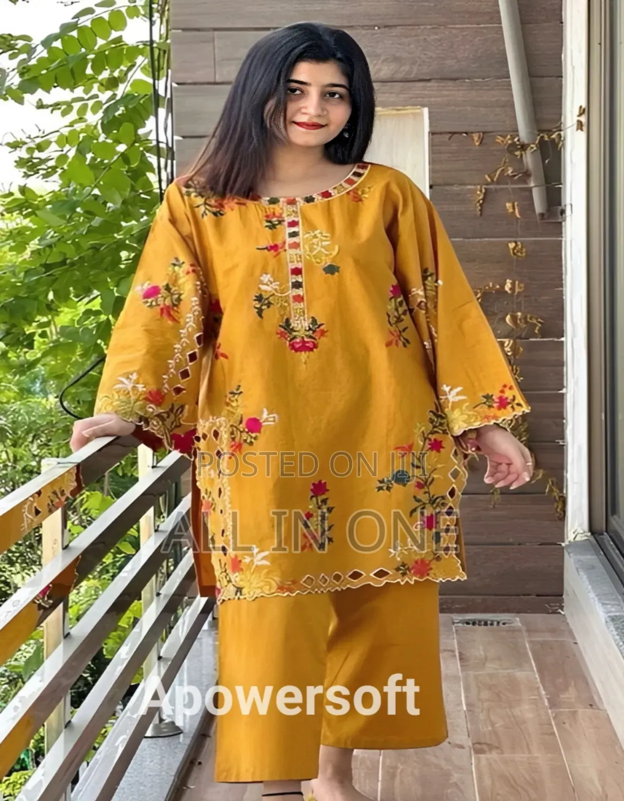 Premium Linen Embroidery 2-Piece Collection