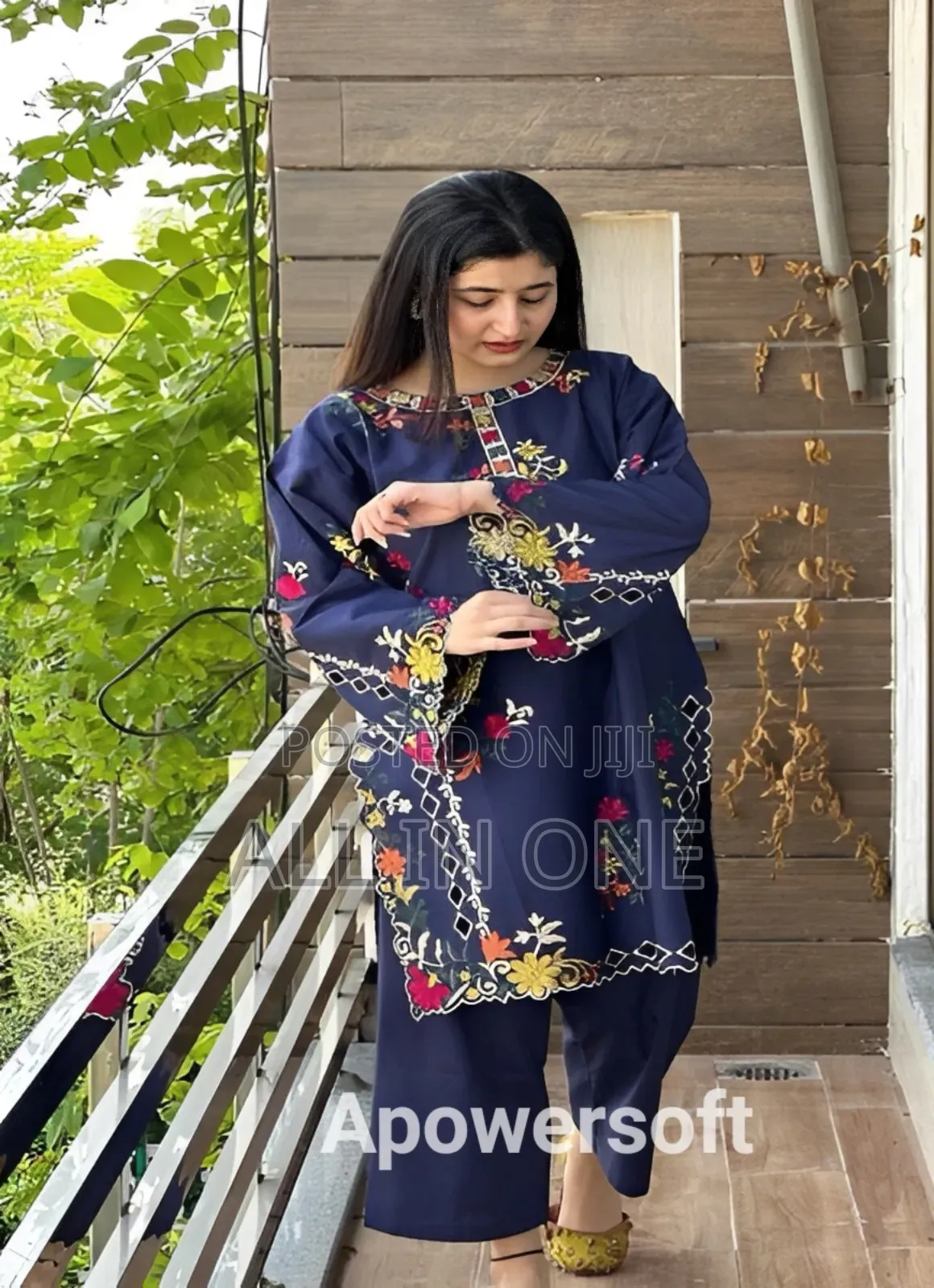 Premium Linen Embroidery 2-Piece Collection