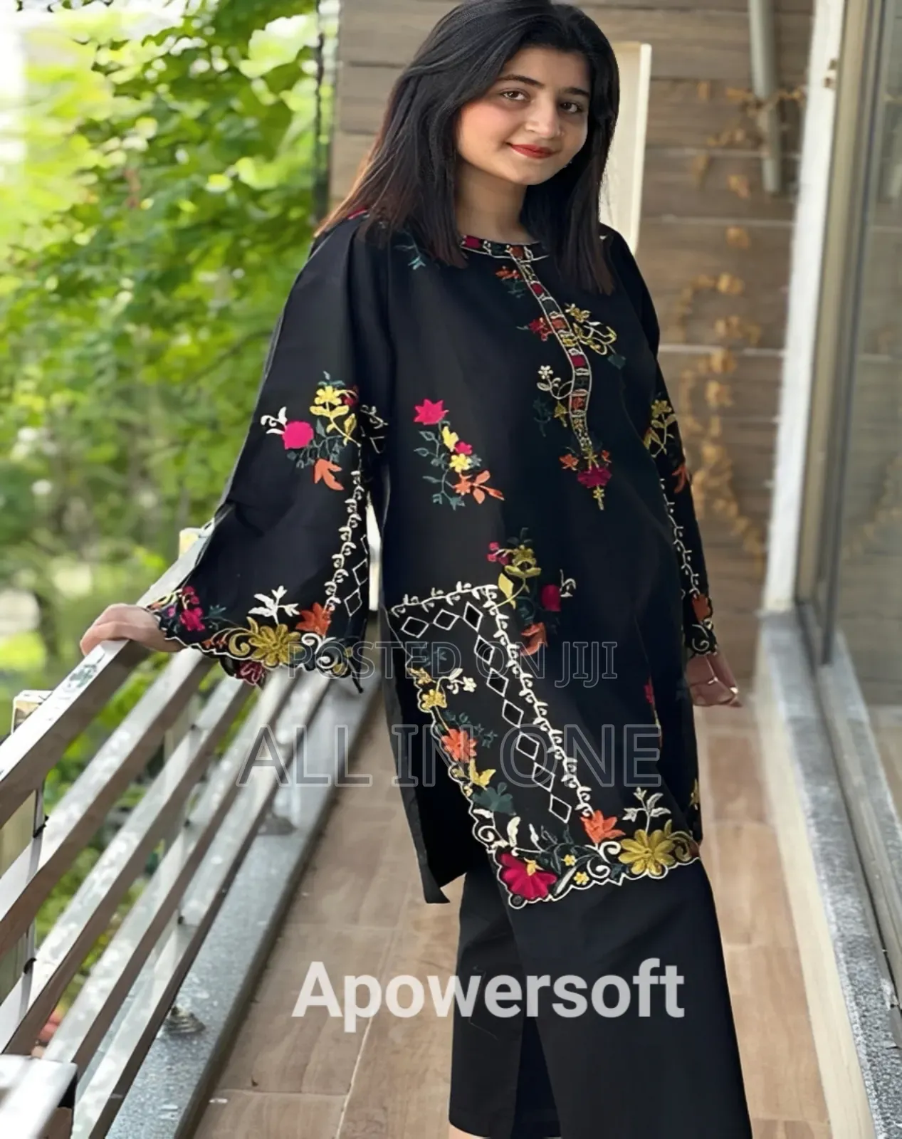 Premium Linen Embroidery 2-Piece Collection
