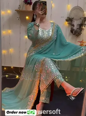 Premium Georgette Sequence Embroidery Salwar Kameez New Collection