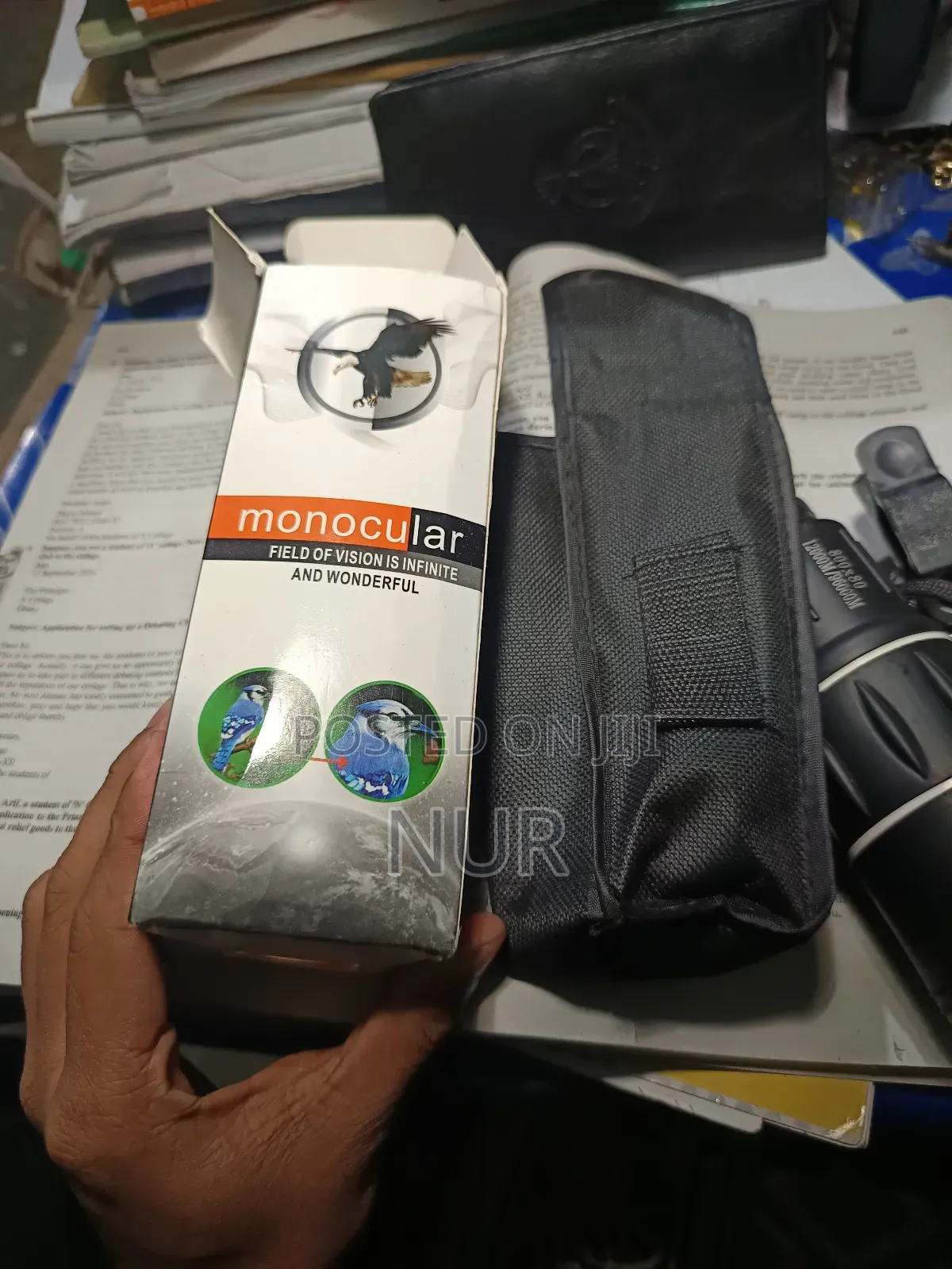 Monocular Fild of Vision Infinite (দুরবিন)