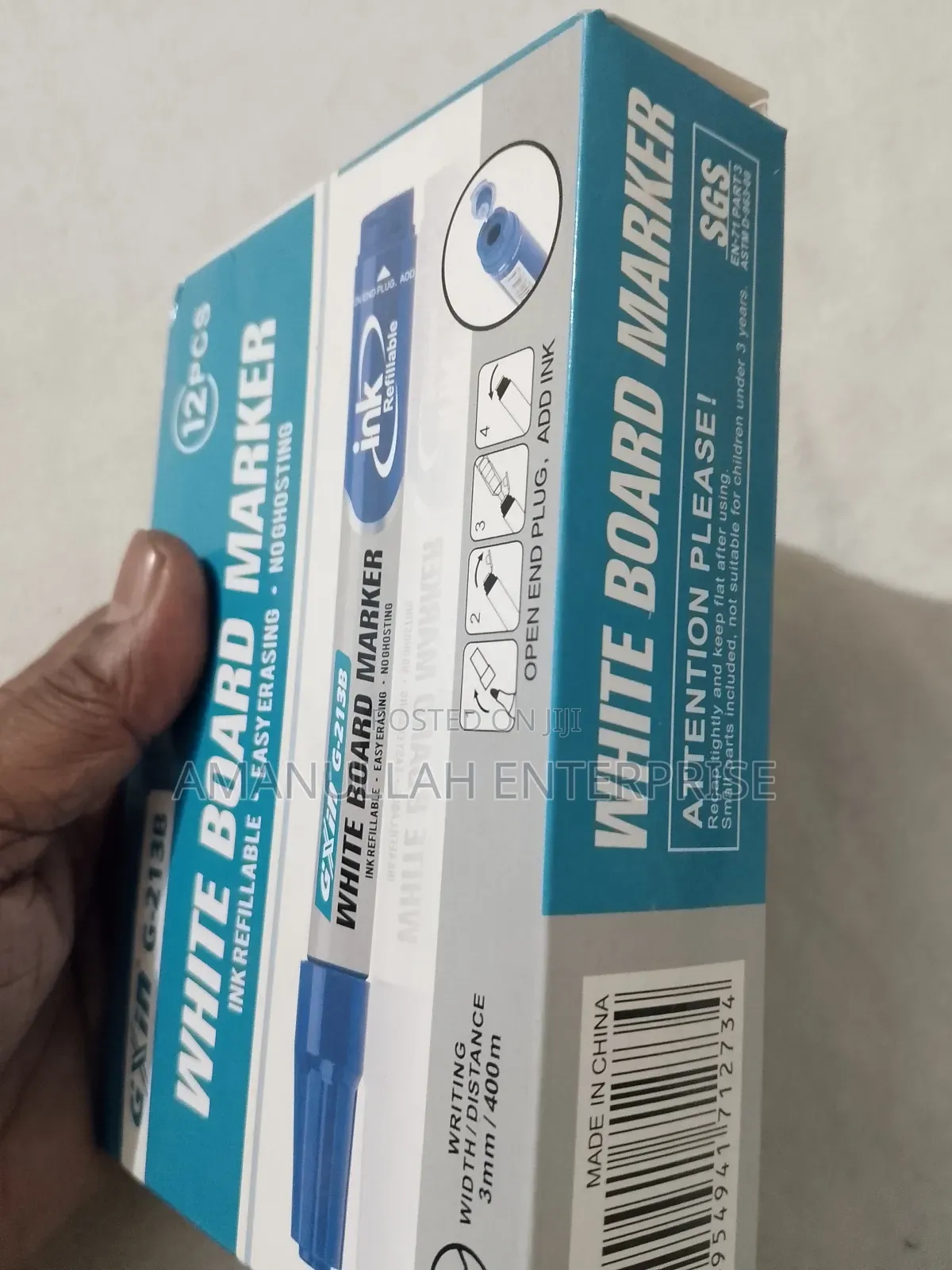 White Board Marker Pen 03 PCS